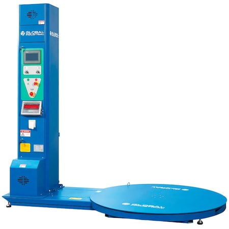 Global Industrial Semi-Automatic Stretch Wrap Machine with NTEP Scale 238507